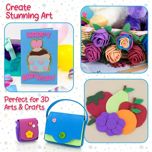 Miniatura 4 de Hygloss Productos Hojas de espuma artesanal, surtido