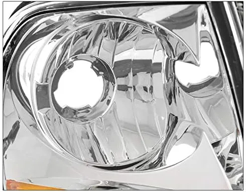 Miniatura 5 de Faros delanteros de repuesto cromados compatibles con Ford F-150/1997-2002 Expedition 1997-2002