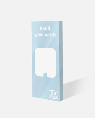 Miniatura 7 de 20 piezas de tarjetas adhesivas de repuesto compatibles con la trampa para moscas Safer Home SH502 para interiores y la luz antiinsectos enchufable