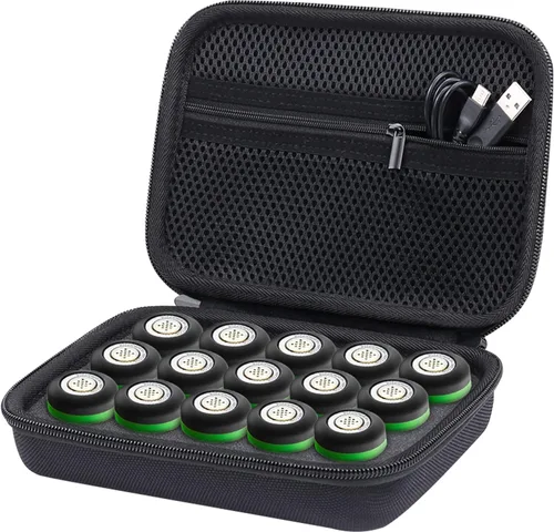 Miniatura 2 de Aenllosi Estuche rígido compatible con sensores inteligentes Arccos Caddie (para 15 sensores)