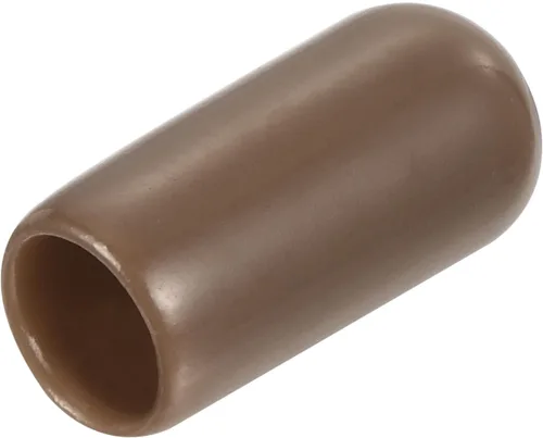 Miniatura 25 de uxcell 25 tapas de goma de 0.787 in de vinilo de identificación redonda tapa tapa de rosca de tornillo protectores negro