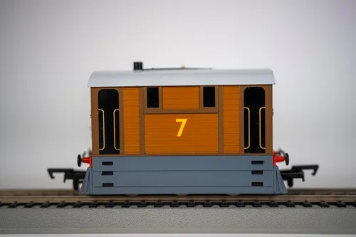 Miniatura 5 de Bachmann Trenes Thomas y sus amigos - Toby The Tram Engine con ojos en movimiento, negro, 0,5 litros