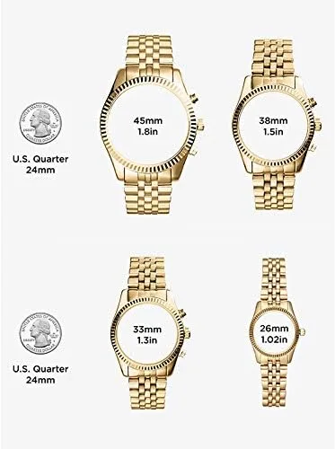 Miniatura 8 de Michael Kors - Bradshaw, Reloj cronógrafo de acero inoxidable de 43 mm.