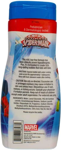 Miniatura 2 de Amazing Spider-Man Bath Time - Jabón de baño de burbujas para niños, 24 onzas líquidas, aroma a sandía