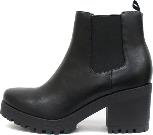 Miniatura 2 de Soda Top Shoes Jaber - Botines con suela elástica y tacón grueso