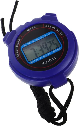 Cronómetro digital silencioso con temporizador deportivo con pantalla grande, diseño compacto y ligero para natación, correr, fitness, operación