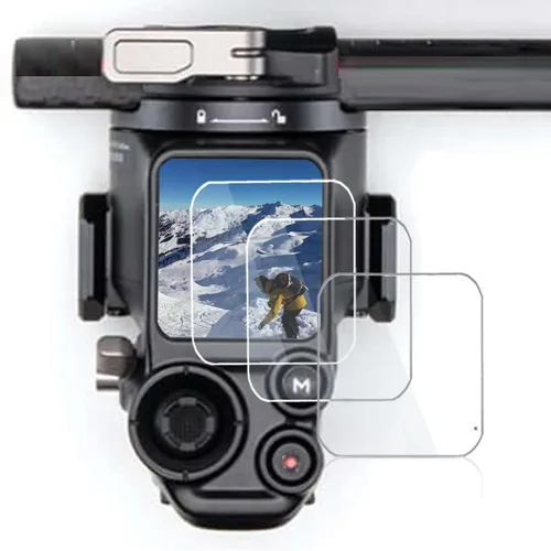 Protector de pantalla para DJI RS 3 Mini RS 4 Mini, vidrio templado antiarañazos Clera Hard Protector Film Shield Cover (3 unidades)