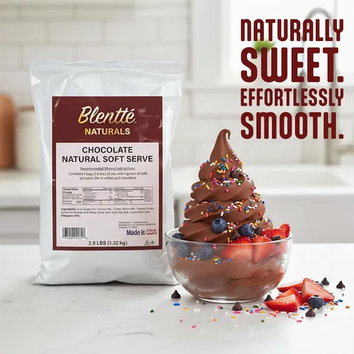 Miniatura 7 de Blentte Mezcla para Helado Suave en Polvo - Polvo Cremoso Natural para Heladera de Postres Congelados, Helado Casero, Gelato o Yogur - Mezcla