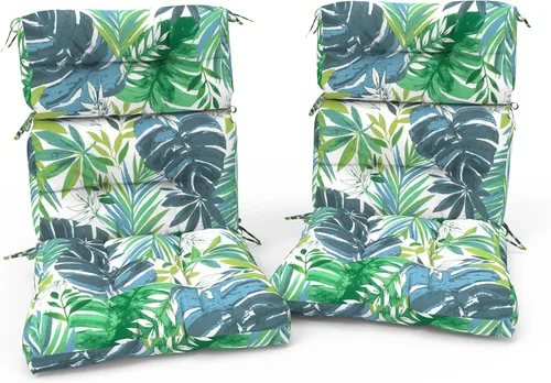 Miniatura 33 de Cojines Adirondack para sillas de patio con respaldo alto para exteriores, cojines Adirondack para jardín, porche, uso en sillas de oficina en casa