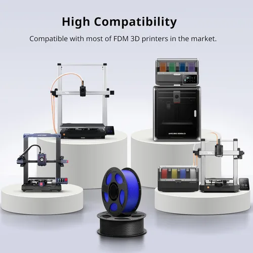 Miniatura 7 de ANYCUBIC PLA Plus (PLA+), filamento para impresora 3D de 1.75mm, filamento de impresión 3D de alta resistencia, precisión dimensional +/- 0.02mm