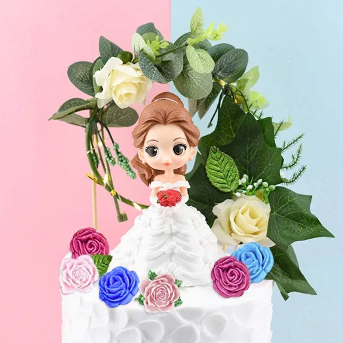 Miniatura 3 de Mity Rain Roses Collection - Molde de silicona con forma de rosa para decoración de tartas con fondant, arcilla polimérica, caramelo, chocolate