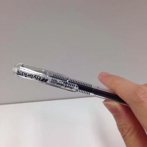 Miniatura 4 de Pentel XK105GA5 - Bolígrafo híbrido, 5 unidades, color negro