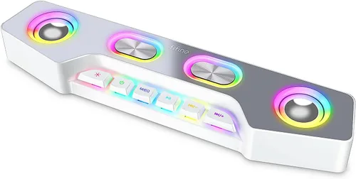 Miniatura 7 de Fifine - Altavoces de PC para computadora de escritorio, altavoces Bluetooth inalámbricos para juegos, transmisión, fiesta, deportes electrónicos