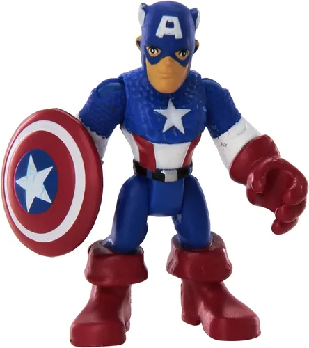 Miniatura 2 de Playskool Heroes Super Hero Adventures Capitán América y Marvels Falcon Toy