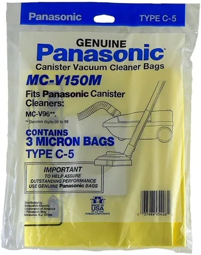 Miniatura 2 de Panasonic MC-V150M - Bolsa de repuesto para bote, paquete de 3