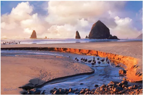 Miniatura 34 de Coquille River Lighthouse" (Bandon, Oregon) papel Giclée Fine Art impresión por Lisa Sofia Robinson
