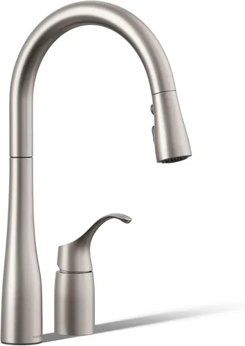 Miniatura 29 de KOHLER K-22034-VS Simplice(R) - Grifo para fregadero de barra, acero inoxidable vibrante Vibrant Stainless