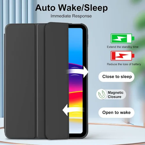 Miniatura 5 de KENKE Funda para iPad A16 de 11ª Generación (11 Pulgadas, Lanzamiento 2025), Funda para iPad de 10ª Generación 10.9 Pulgadas 2022 Sin Soporte