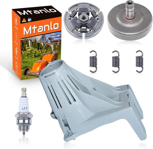 Bujía de la carcasa del tambor de embrague para Stihl FS80 FS85 HT70 HT75 FC80 FC85 recortadora, tambor de embrague, carcasa del tambor de embrague,