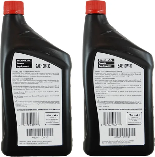 Miniatura 2 de HONDA ACEITE MOTOR 10W30 QT (PACK DE 2)