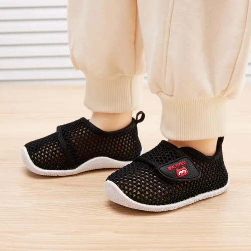 Miniatura 73 de BMCiTYBM Zapatos de bebé para niños pequeños, zapatillas de malla transpirable antideslizantes