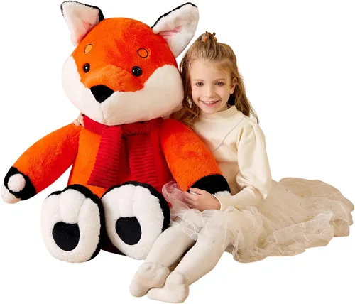 Miniatura 10 de EARTHSOUND Juguete de Peluche de Animal Relleno Caticornio Gato Unicornio Gigante, Juguetes Suaves Lindos Grandes Jumbo, 23 pulgadas Gran