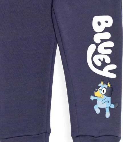 Miniatura 7 de Bluey Conjunto de sudadera con capucha y pantalones de forro polar para niños pequeños