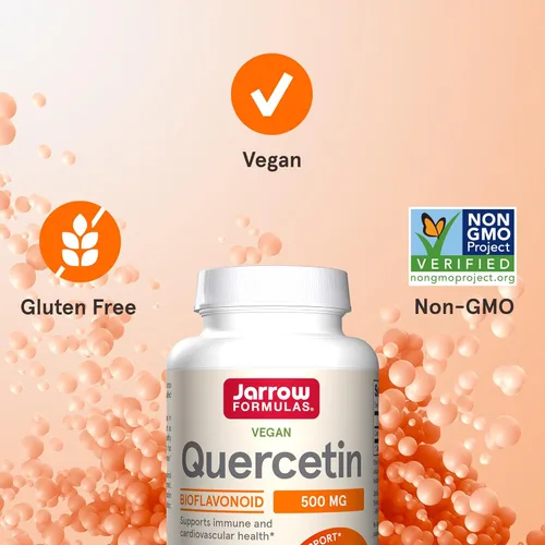 Miniatura 5 de Quercetin de Jarrow Formulas, cápsulas de 0.017 onzas, QUE200, 1, 1