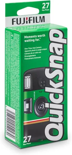 Miniatura 5 de Fujifilm QuickSnap 400 velocidad cámara de un solo uso con flash (5-Pack)