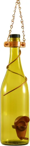 Miniatura 8 de Blue Ridge Mountain - Comedero para pájaros para botella de vino, decoración de patio, comedero de pinzones, decoración de jardín para exteriores