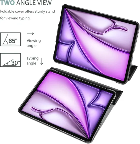 Miniatura 5 de ProCase Funda inteligente para iPad Air de 11 pulgadas M3 M2 2025 2024/10.9 Air 5ª 4ª generación 2022 2020, funda protectora para Air 5 4