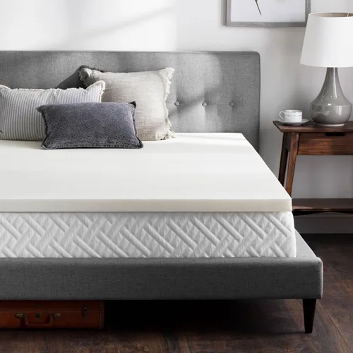 Miniatura 6 de Cubre colchón de espuma viscoelástica WEEKENDER de 2 pulgadas , Memory Foam, Blanco