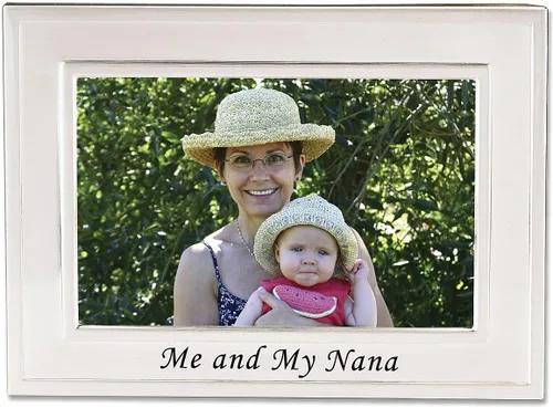Miniatura 8 de Lawrence Frames Sentiments Collection - Marco de fotos con texto en inglés "I Love My Grandpa" de metal cepillado, color plateado
