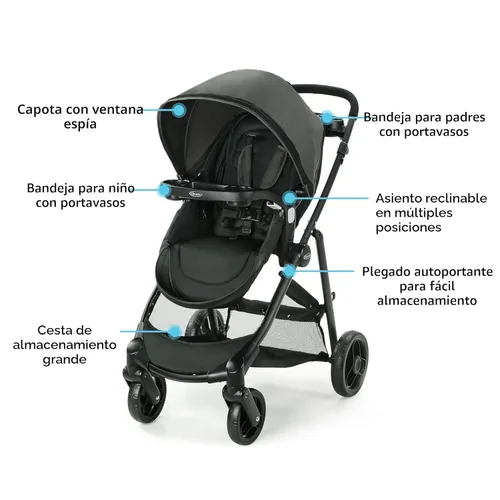 Miniatura 6 de Sistema de viaje Graco Modes Element, Canter