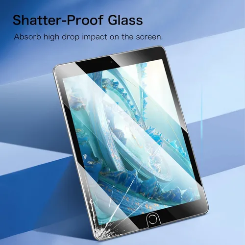 Miniatura 4 de Fintie Protector de pantalla de vidrio templado para iPad de 9ª / 8ª / 7ª generación (2021/2020 / 2019) de 10.2 pulgadas y iPad Air 3 de 10.5