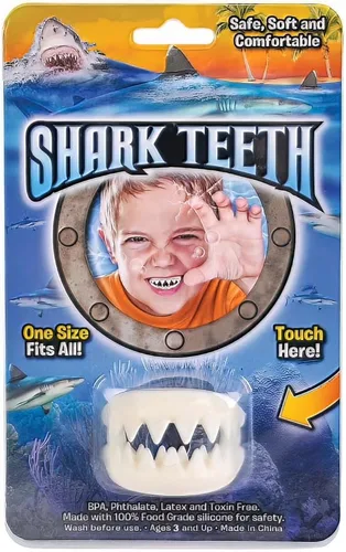 Miniatura 3 de Rhode Island Novelty Grandes dientes de tiburón blanco