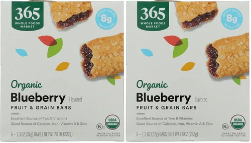 Miniatura 10 de 365 by Whole Foods Market, Barra orgánica de cereales de manzana 6 unidades, 7.8 onzas