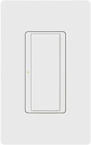 Miniatura 2 de Lutron Maestro MA-S8AM-WH, interruptor digital, 8 A, un solo polo/ubicación múltiple, color blanco