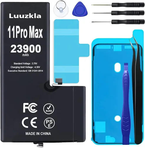 Miniatura 16 de Batería de 23900 mAh compatible con iPhone 11, nueva actualización, repuesto de batería de gran capacidad, compatible con iPhone 11, con kits