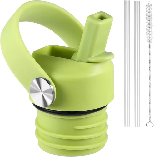 Miniatura 22 de Tapa de popote para Hydroflask, tapas con popote para Hydro Flask de boca estándar de 18, 21, 24 onzas, tapa deportiva de repuesto para tapa Alpine