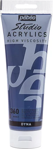 Miniatura 50 de Pebeo Acrílicos de Alta Viscosidad para Estudio Fino, Juego de 30 x 20 ml, Modelo: 833431 Conjunto de 30 X 20 Ml