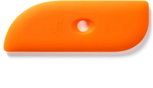 Miniatura 6 de Xiem Herramientas Costilla de arcilla de silicona suave para cerámica y cerámica (SCR3-O-10195)