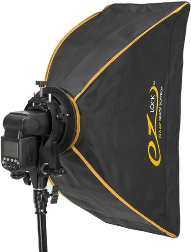 Miniatura 9 de Glow EZ Lock 10x24 Quick Strip Softbox con montaje Bowens