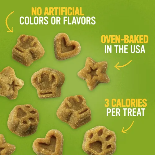 Miniatura 4 de Blue Dog Bakery Golosinas naturales para perros, entrenadores perfectos, golosinas bajas en calorías, sabor a pollo y queso, 6 onzas, 8