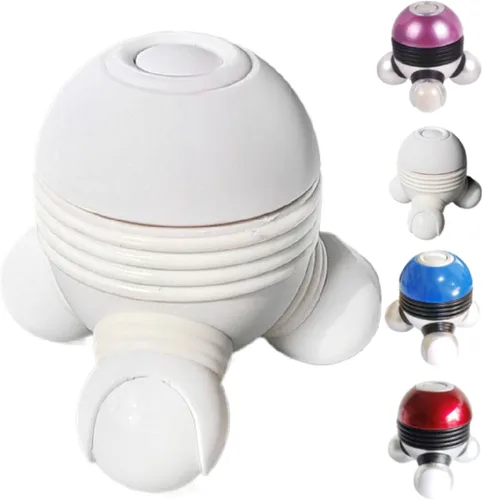 Miniatura 9 de Mini masajeador de mano, potentes vibraciones de masaje 2025 para alivio muscular y relajación, masajeador corporal vibratorio portátil con luz LED