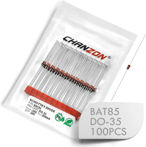 Miniatura 38 de Chanzon FR607 Diodo Rectificador de Recuperación Rápida 6A 1000V 150-500ns R-6 Axial 6 Amp 1000 Voltios Diodos Electrónicos