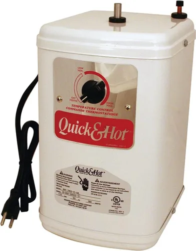 Miniatura 5 de Westbrass A272HFP-11 Develosah Dispensador de agua fría y caliente de 2 manijas con tanque de calentamiento instantáneo, cobre antiguo