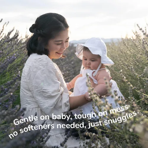 Miniatura 5 de Arau Baby Jabón de lavandería, lavanda, fórmula a base de plantas, seguro para pieles sensibles, detergente para ropa de bebé sin fragancia ni