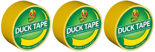 Miniatura 16 de Duck Tape - 283138 cinta adhesiva de color violeta, 1.88 pulgadas x 20 yardas cada rollo, 3 rollos Púrpura