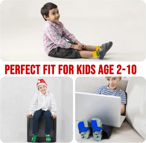 Miniatura 4 de DC Comics Calcetines para niños, paquete de 10 calcetines para niños, calcetines para niños pequeños con The Batman, Superman, Wonder Woman y Flash